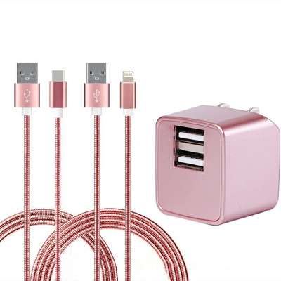 A suitable packaging of wall charger with data line small quick cell phone charger for iphone charger cable with box